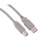 Voir la diapositive 2 : QILIVE Câble USB 2.0 Type A Mâle / USB Type B Mâle - 1.8 M - Ultra HD - Gris