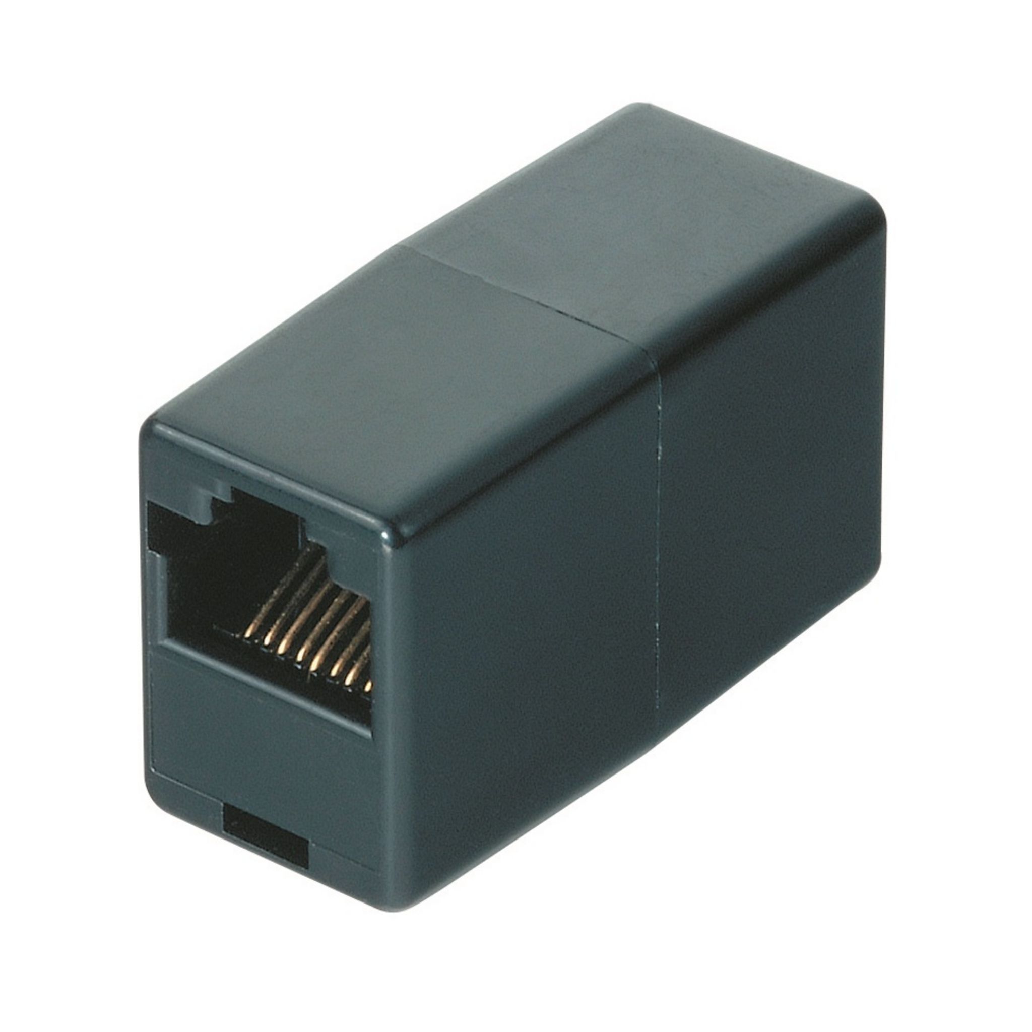 Voir la diapositive 2 : QILIVE Adaptateur RJ45 Femelle / RJ45 Femelle - Cat 5 - Noir