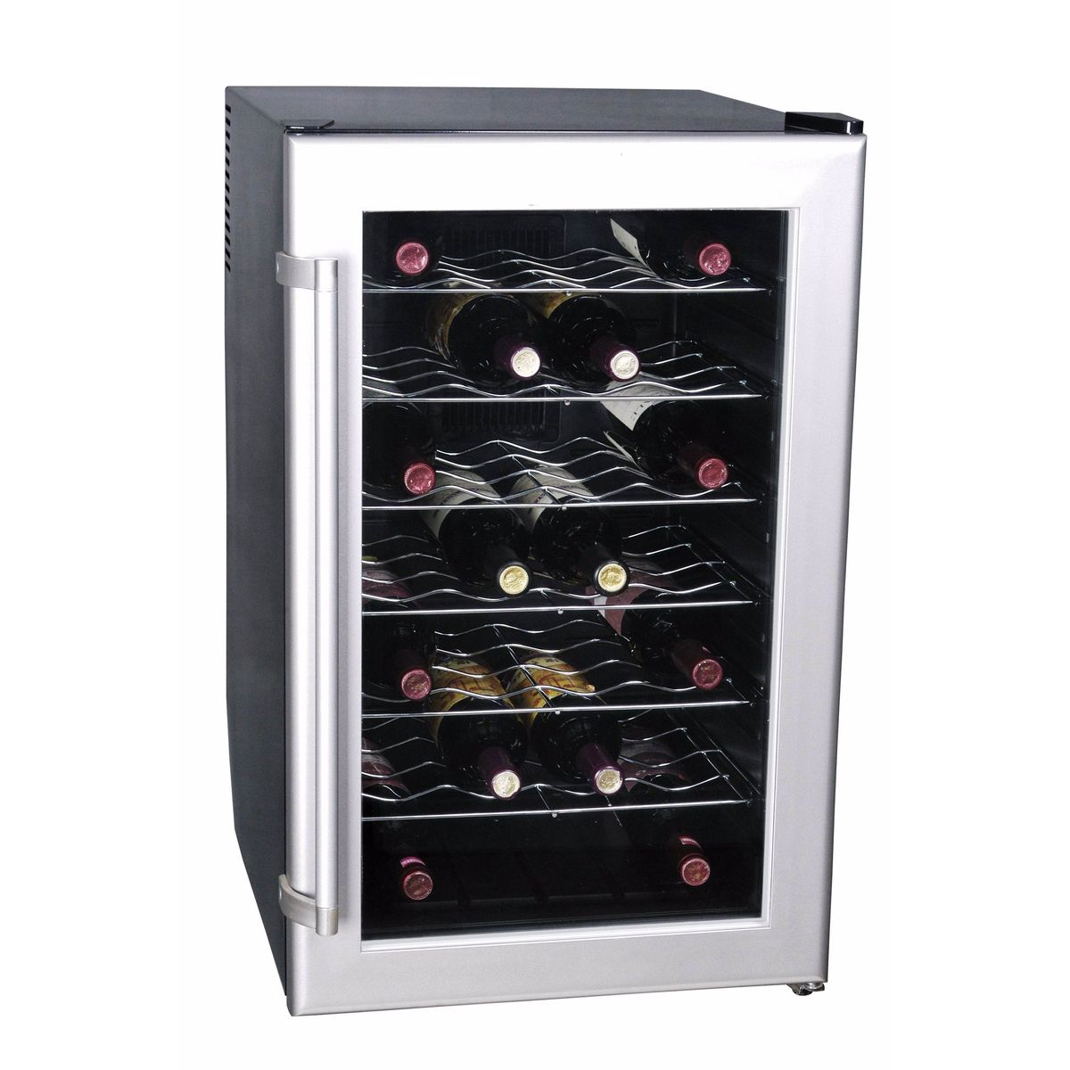 LA SOMMELIERE Cave à vin de mise en température CVD32, 32 bouteilles, 35 dB, Porte vitrée