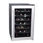 Voir la diapositive 1 : LA SOMMELIERE Cave à vin de mise en température CVD32, 32 bouteilles, 35 dB, Porte vitrée