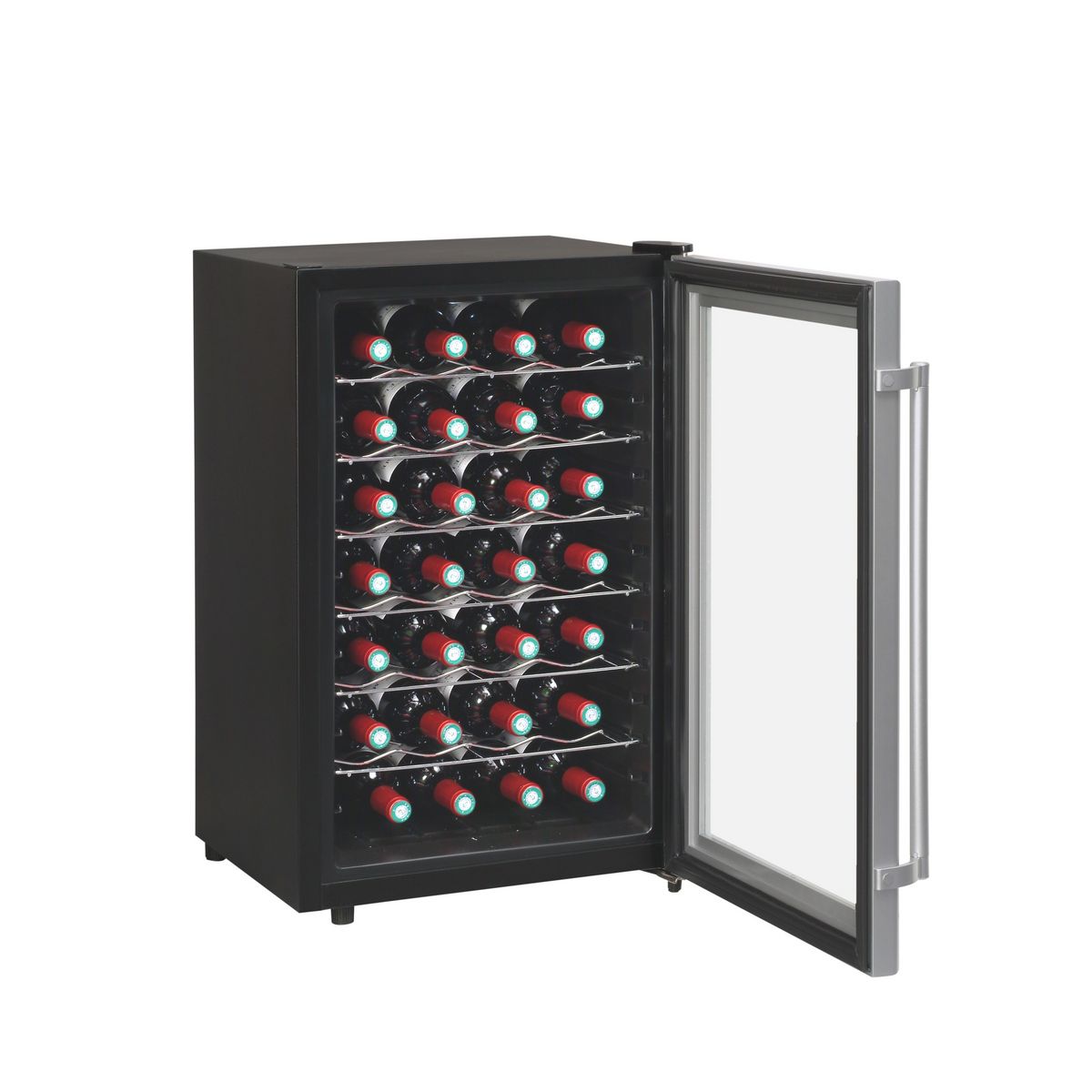 LA SOMMELIERE Cave à vin de mise en température CVD32, 32 bouteilles, 35 dB, Porte vitrée