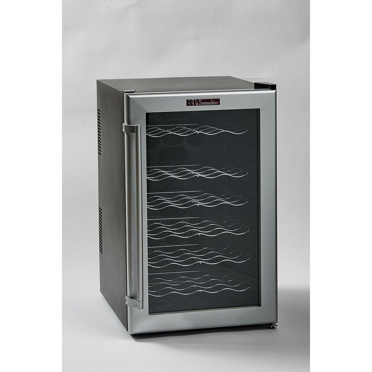 LA SOMMELIERE Cave à vin de mise en température CVD32, 32 bouteilles, 35 dB, Porte vitrée