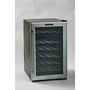 Voir la diapositive 3 : LA SOMMELIERE Cave à vin de mise en température CVD32, 32 bouteilles, 35 dB, Porte vitrée