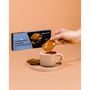 Voir la diapositive 2 : AUCHAN COLLECTION Biscuits croquantines pur beurre aux amandes et chocolat au lait 100g
