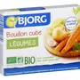 BJORG Bouillon cube de légumes bio sans huile de palme sans conservateur 72g