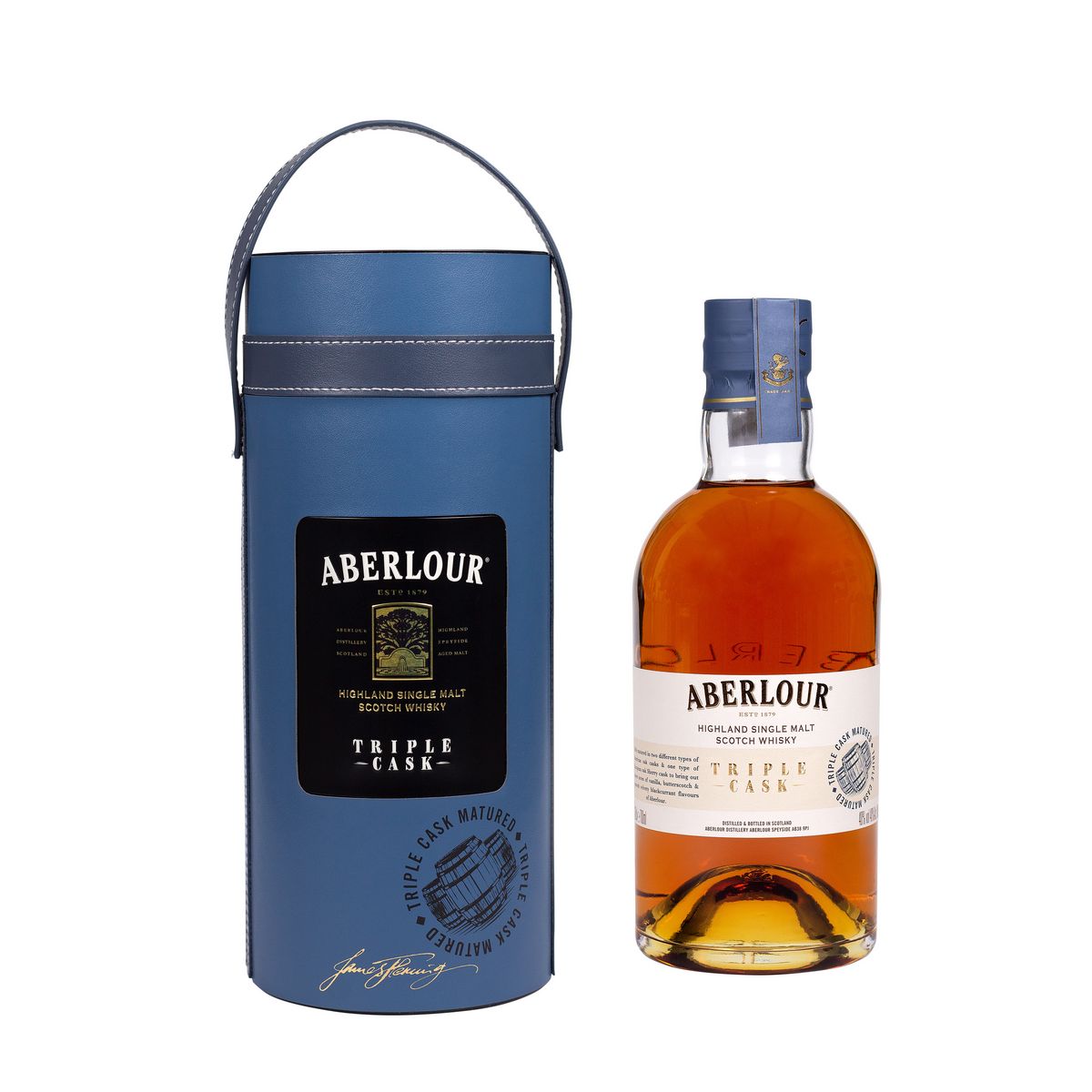 ABERLOUR Scotch Whisky Highland single malt Triple cask 40% avec étui 70cl
