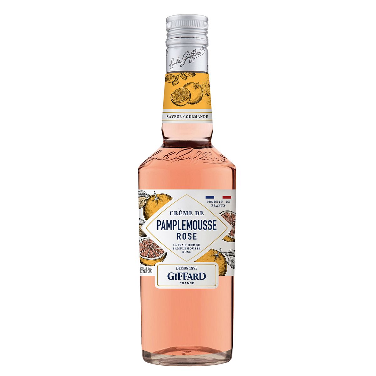GIFFARD Crème de pamplemousse rosé 16% 50cl