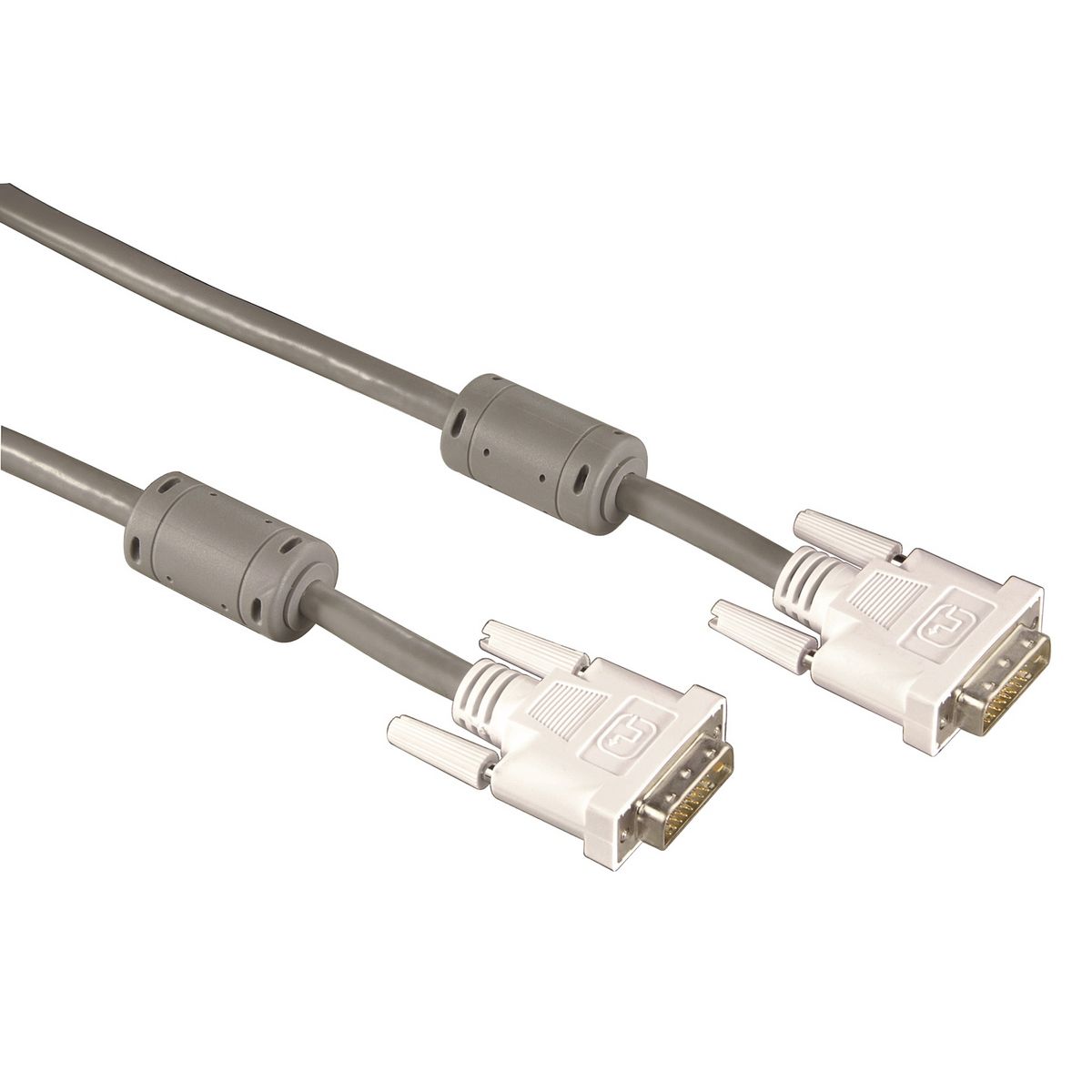 QILIVE Câble DVI Mâle/Mâle - 1.8m - Noir
