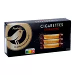 AUCHAN GOURMET Cigarettes gourmandes au chocolat 7 biscuits 125g