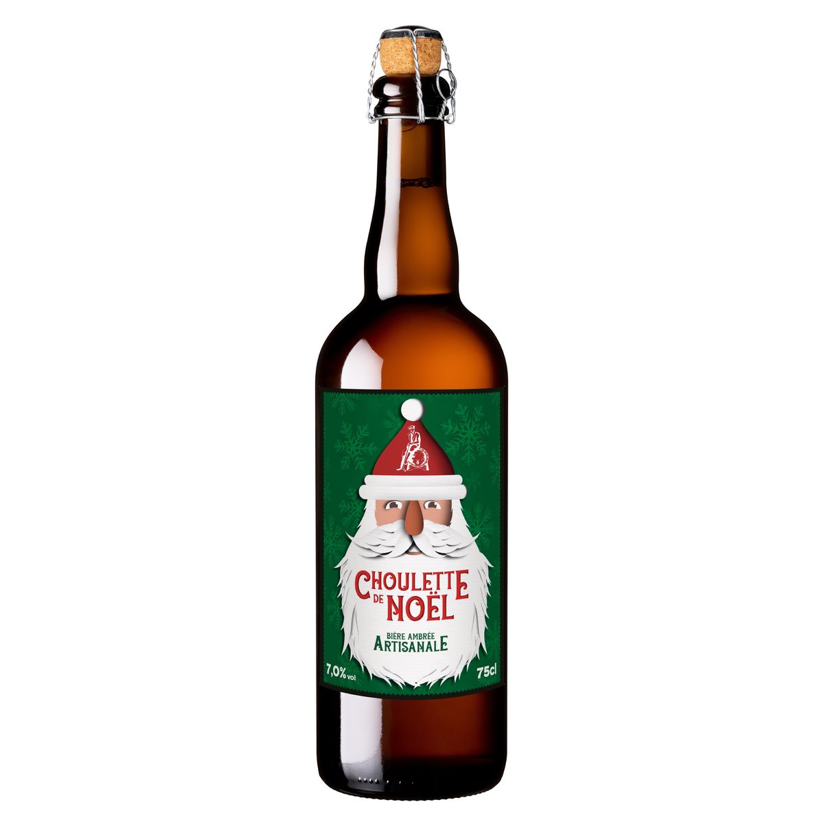 LA CHOULETTE Bière de Noël artisanale 7% 75cl