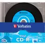 VERBATIM Pack de 10 CD-R Data Vinyl 700 Mo - Boîtier slim