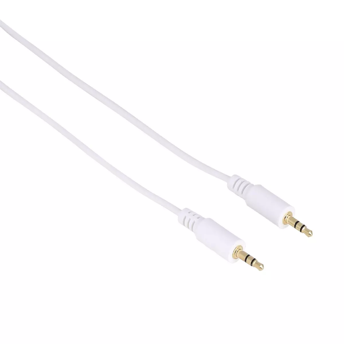 QILIVE Câble Jack stéréo - Mâle/mâle - 3.5 mm - 1.5 mètre - Gold