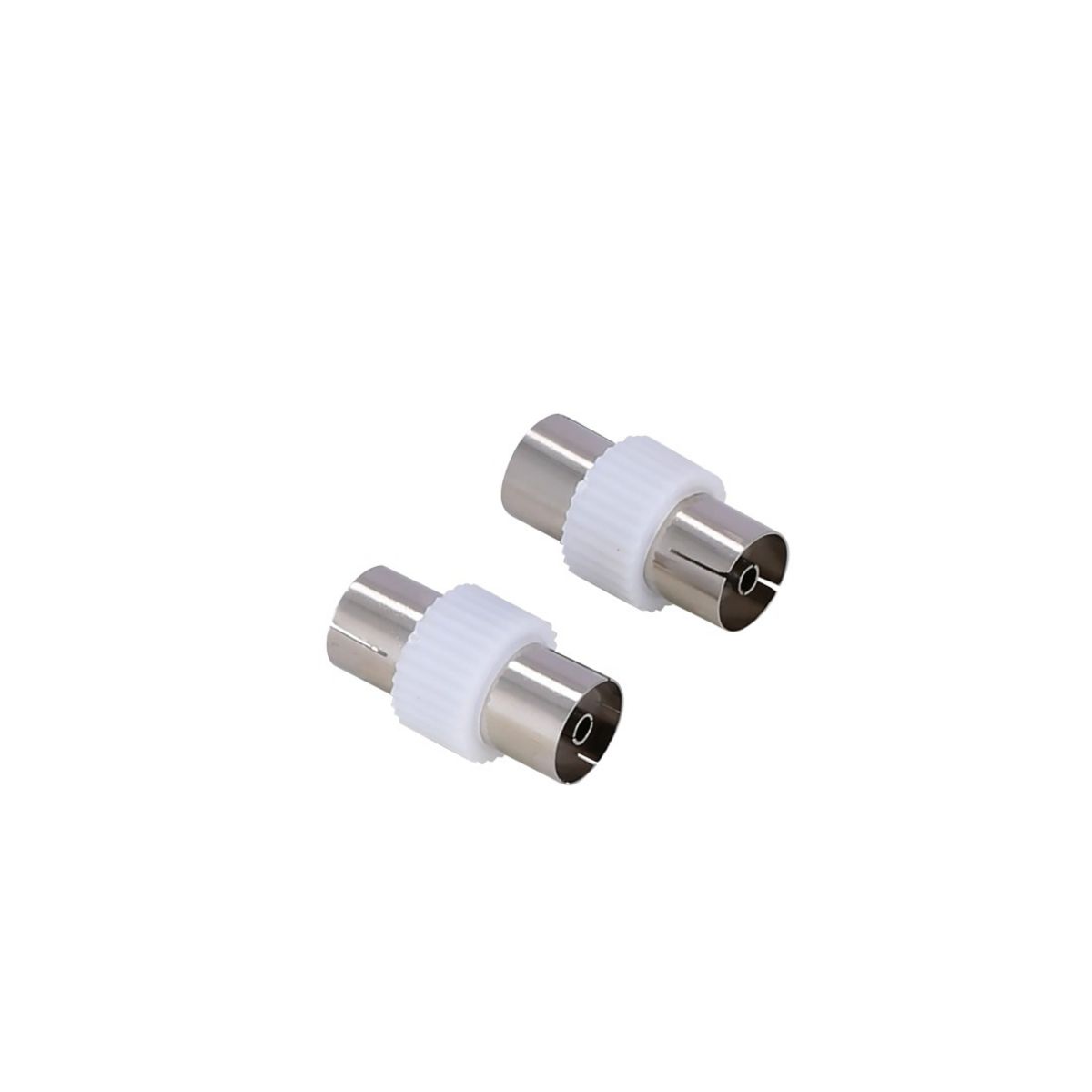 QILIVE Adaptateur antenne (lot de 2) - Femelle/femelle - 9.50 mm