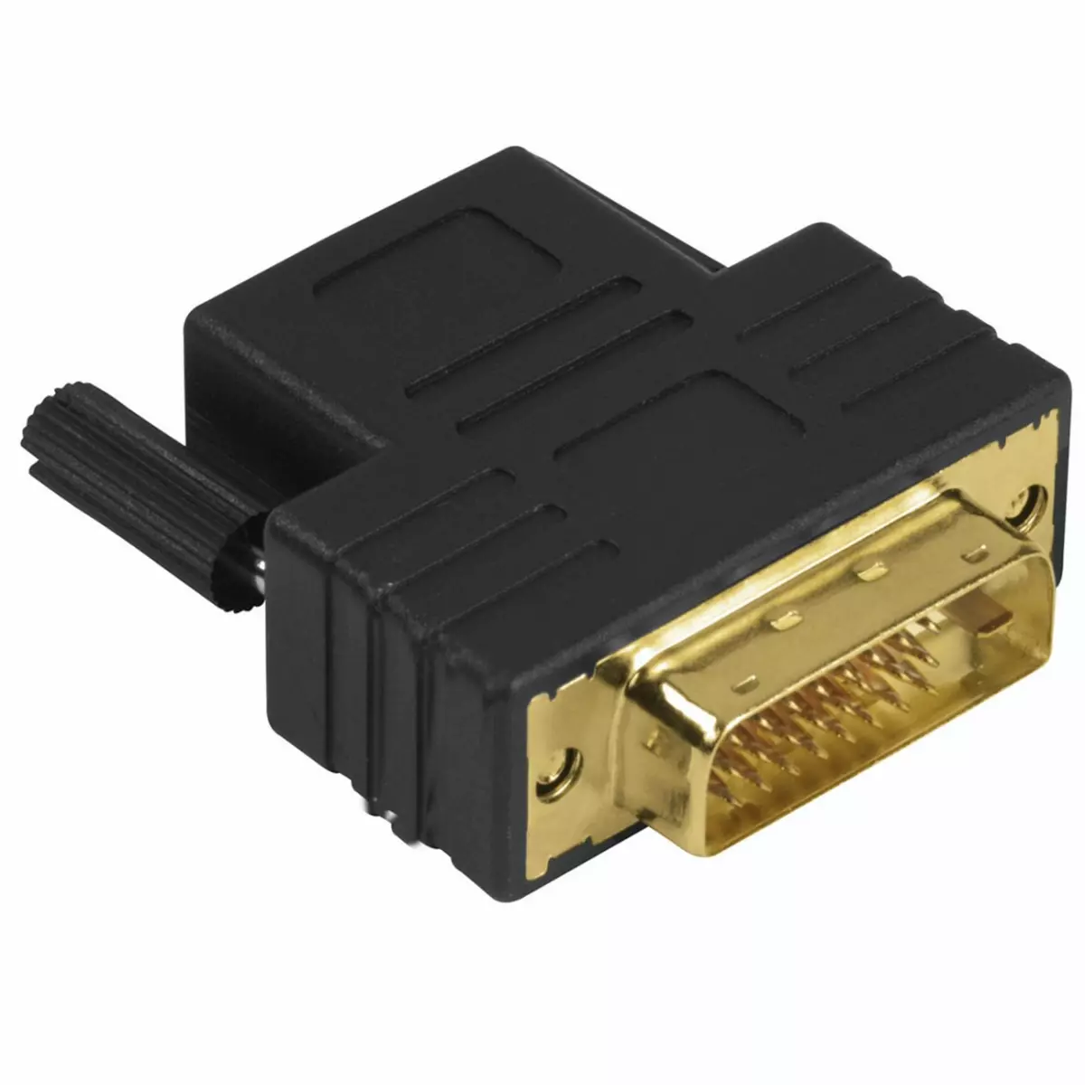 QILIVE Adaptateur HDMI High Speed Ethernet - DVI - Gold