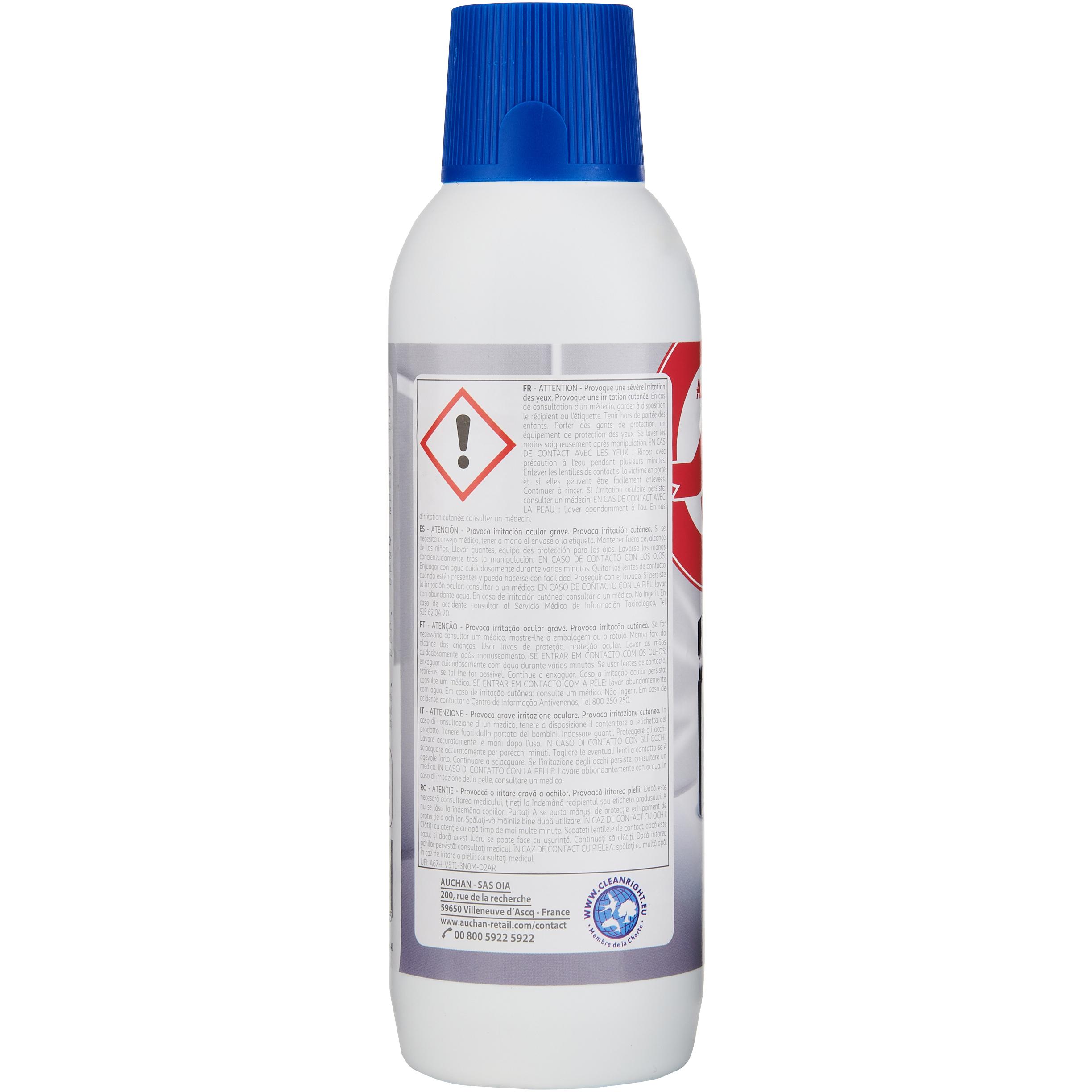 Voir la diapositive 2 : AUCHAN Gel anti-calcaire 500ml