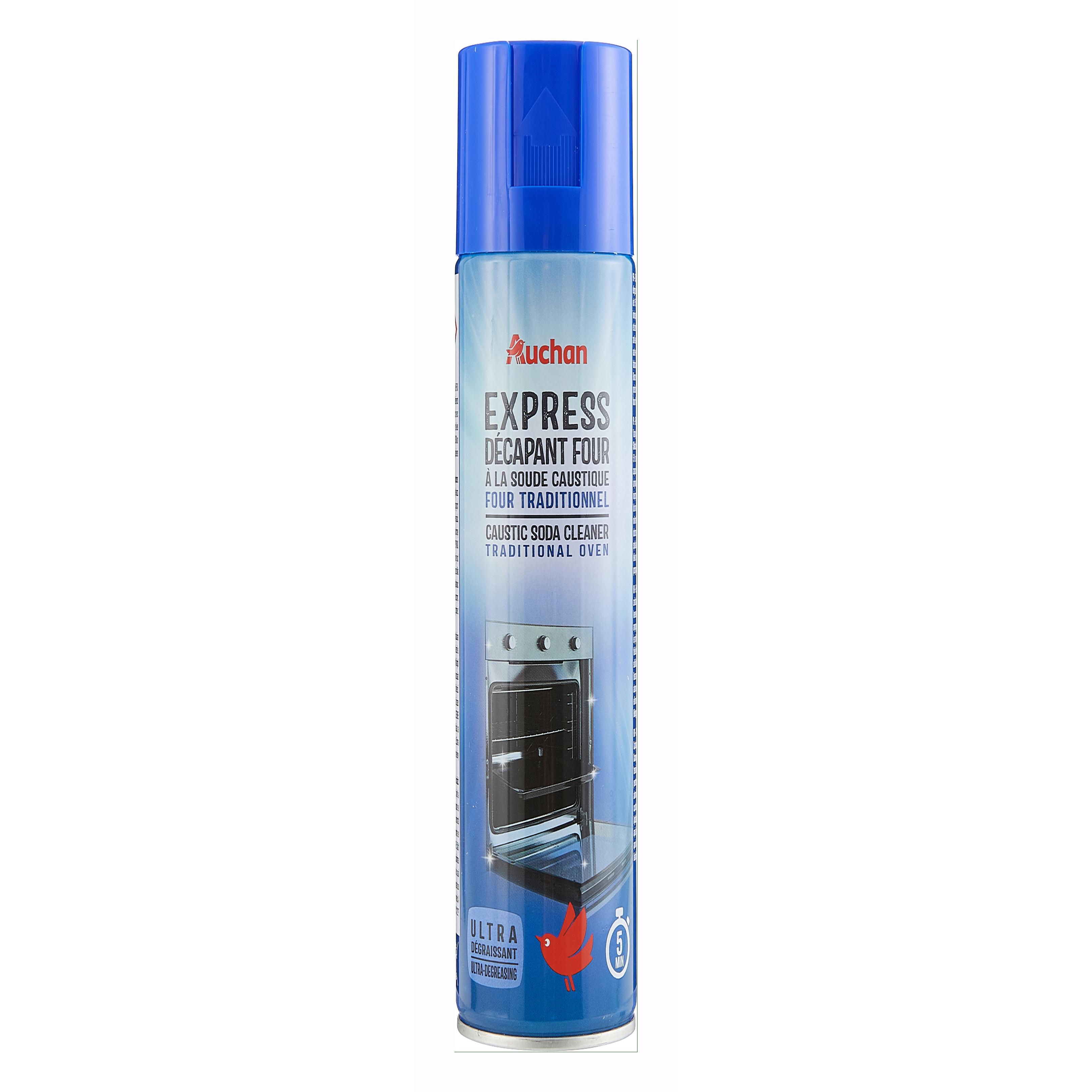 Voir la diapositive 2 : AUCHAN Soude caustique four et grill 500ml