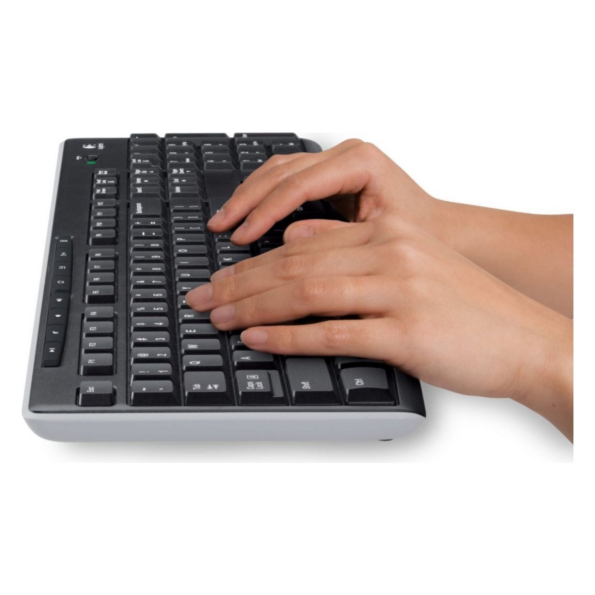 Voir la diapositive 3 : LOGITECH Clavier K270 - Noir - Sans fil 2.4GHz