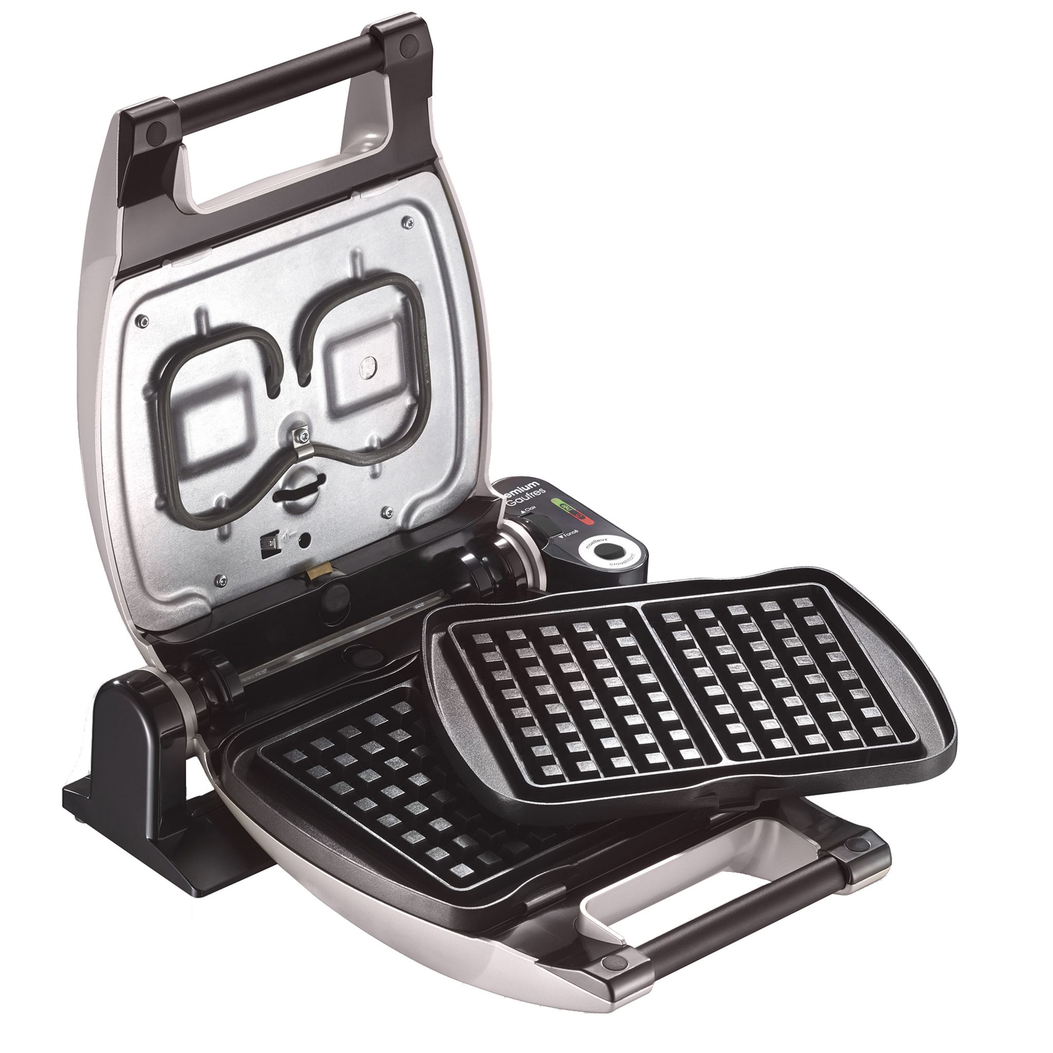 Voir la diapositive 4 : LAGRANGE Gaufrier croque-monsieur 3-en-1 019632 - Gris