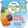 Voir la diapositive 2 : NESTLE Naturnes bol légumes du potager pâtes boeuf bio dès 6 mois 2x190g