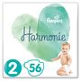 Voir la diapositive 5 : PAMPERS Harmonie couches taille 2 (4-8kg) 56 couches