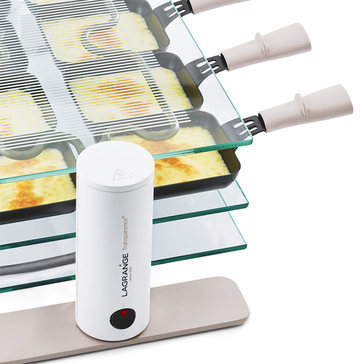 LAGRANGE Raclette 8 personnes - Mineral 009808