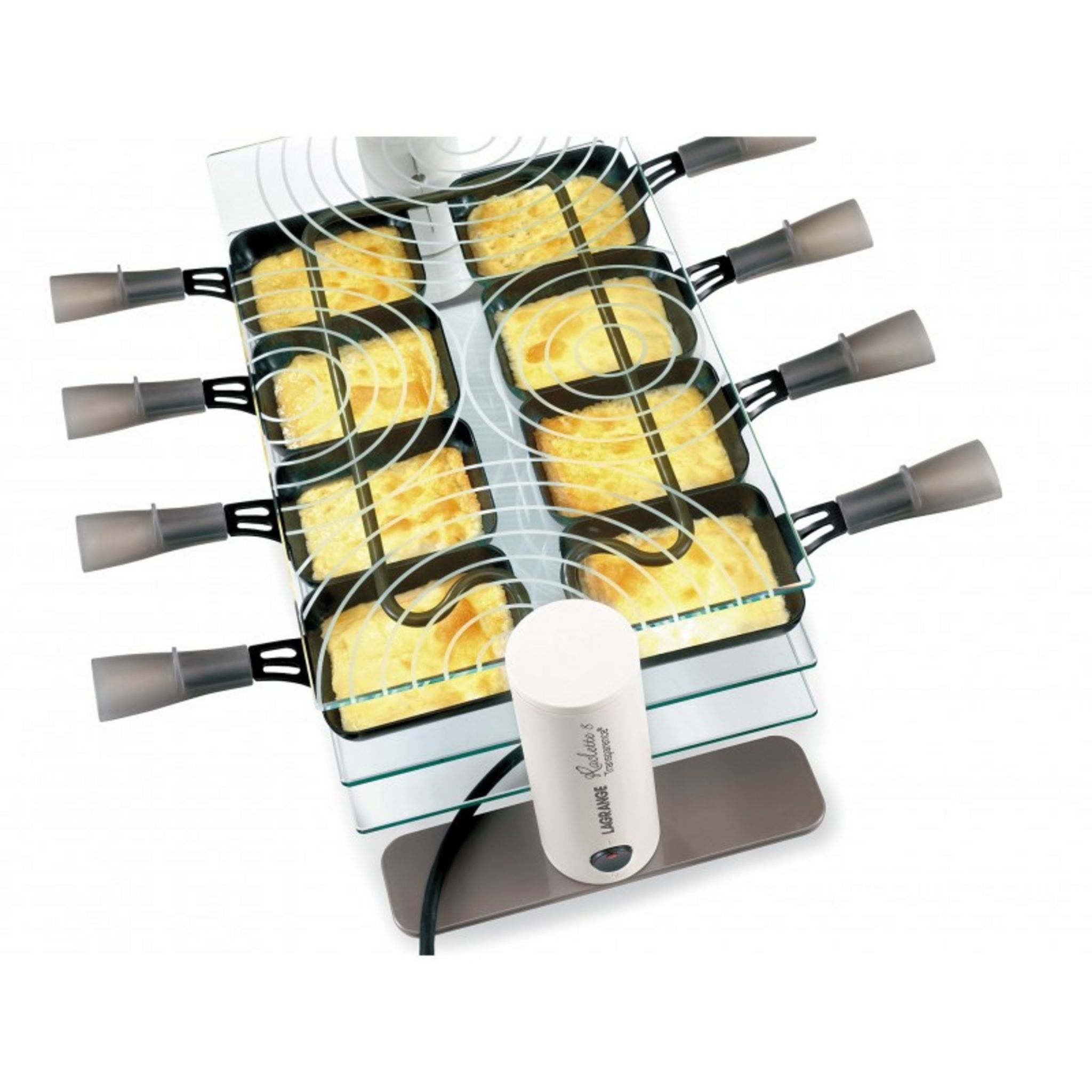 Voir la diapositive 6 : LAGRANGE Raclette 8 personnes - Mineral 009808