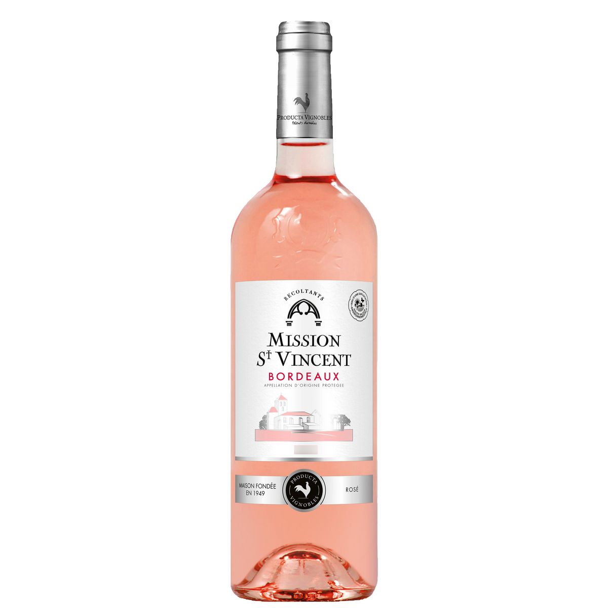 AOP Bordeaux Mission Saint-Vincent rosé 75cl