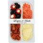 Voir la diapositive 1 : L'APERO D'ACHILLE Assortiment de tapas légumes fromage charcuterie 250g