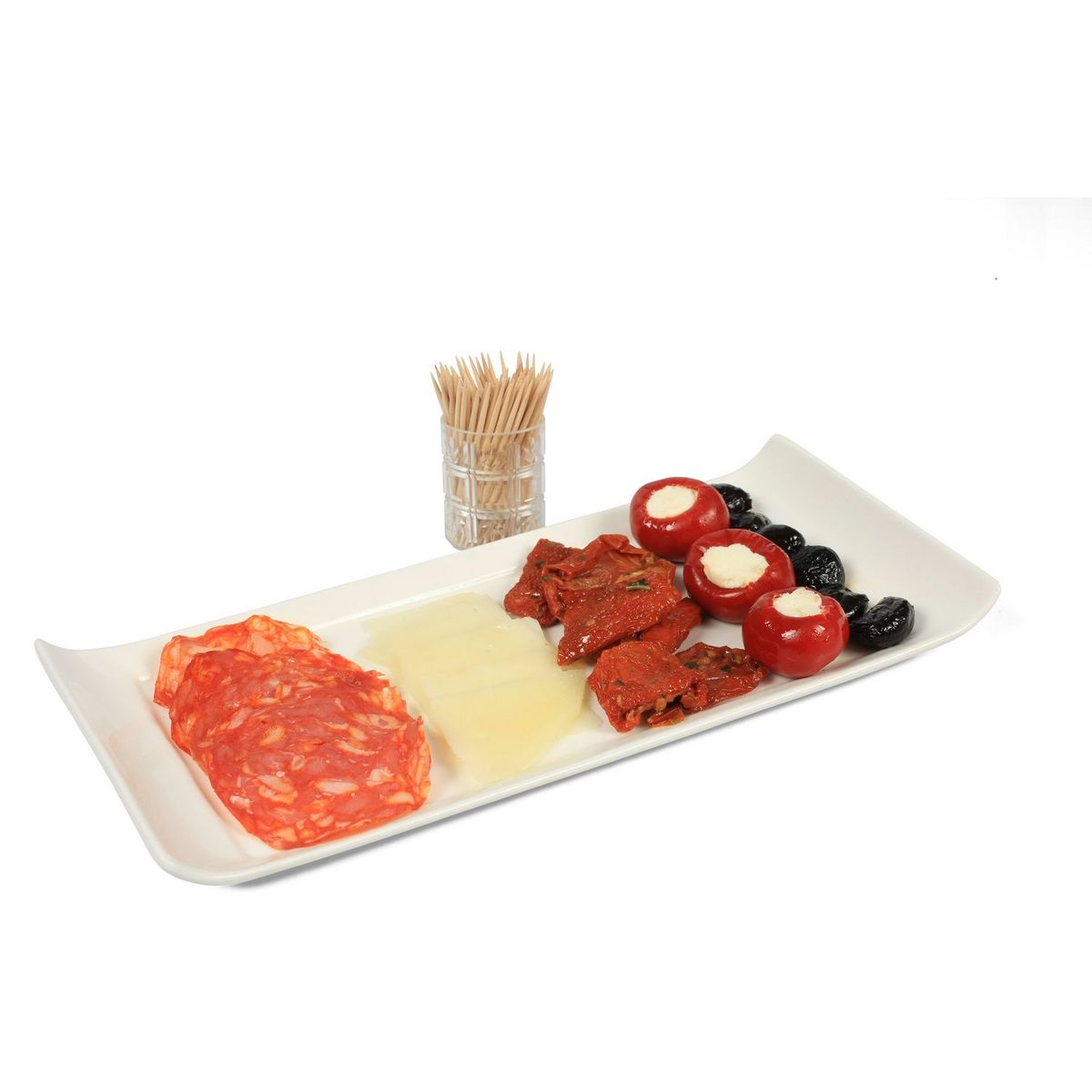 L'APERO D'ACHILLE Assortiment de tapas légumes fromage charcuterie 250g