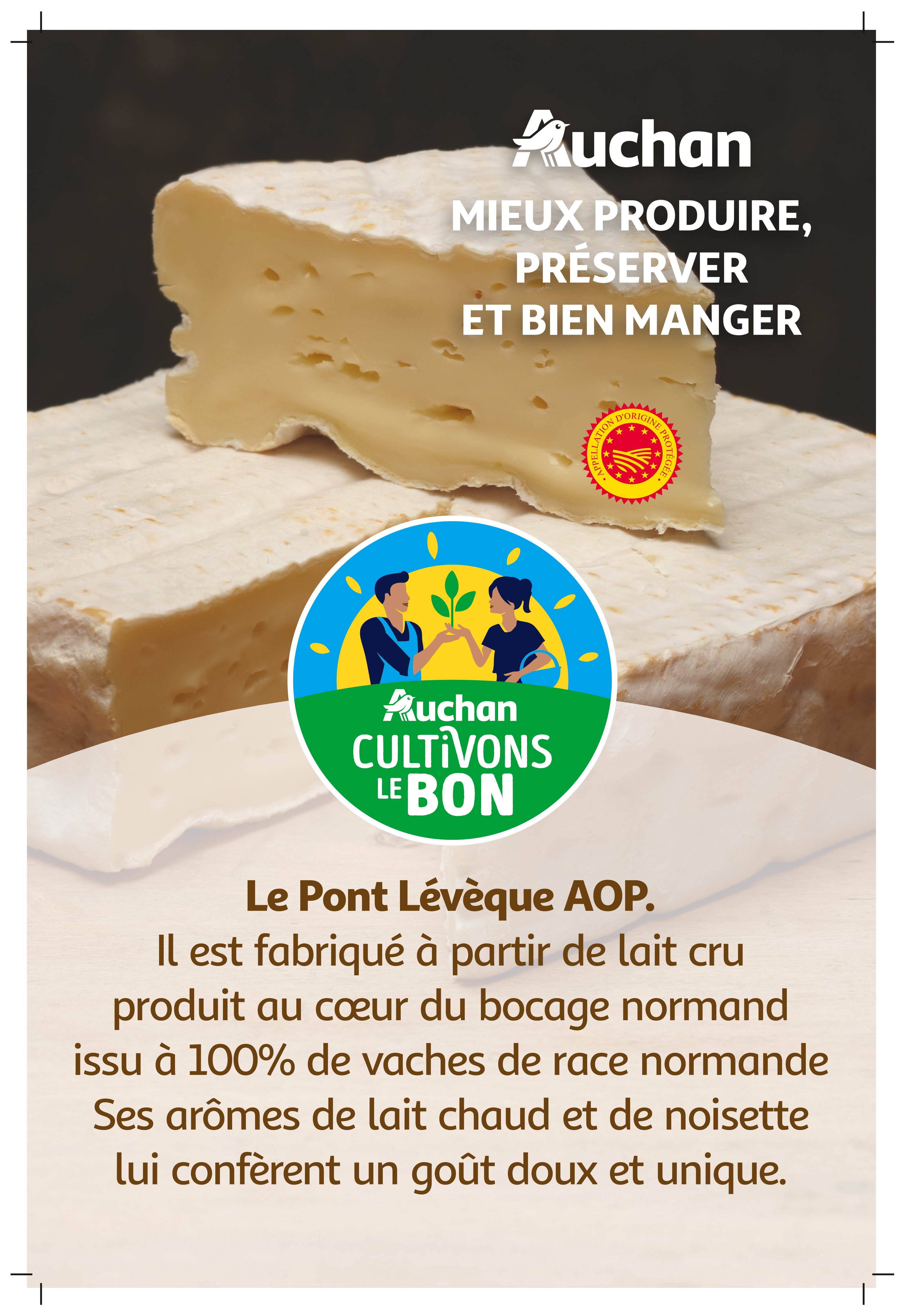 Voir la diapositive 2 : GILLOT CULTIVONS LE BON Pont L'Évêque AOP Filière Responsable 220g