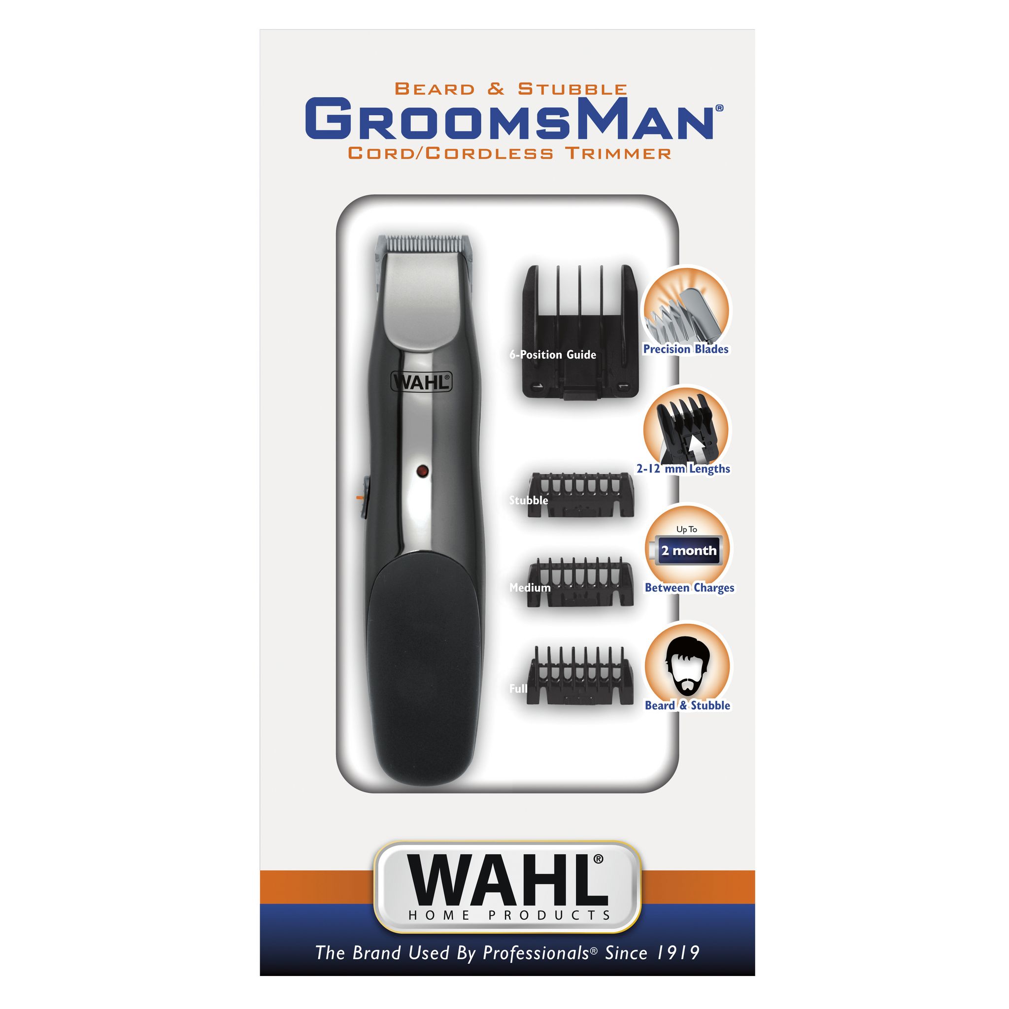 Voir la diapositive 4 : WAHL Tondeuse barbe 9918-1416 -Noir
