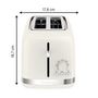 Voir la diapositive 7 : MOULINEX Grille-pain Soleil LT300A10, Ivoire