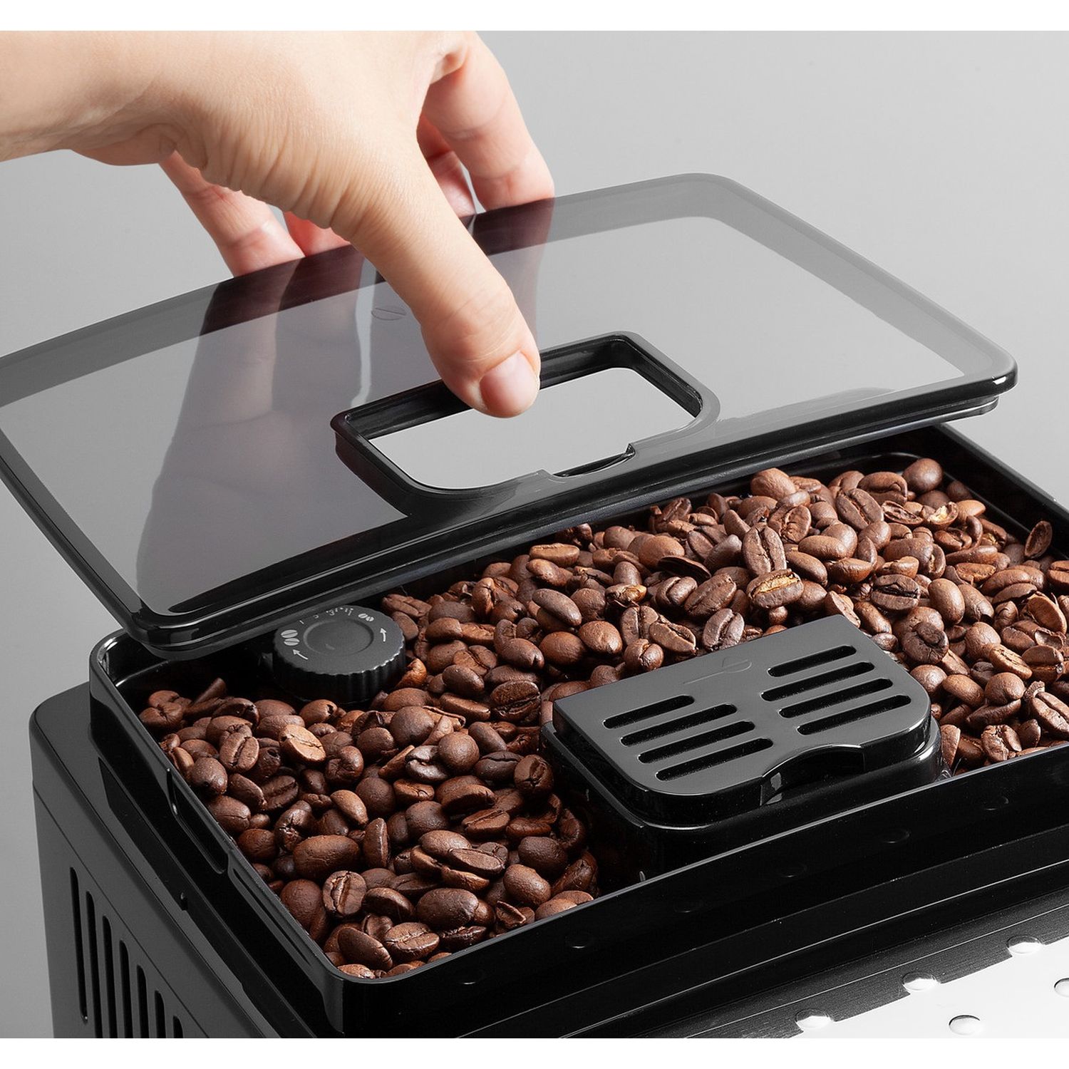 Voir la diapositive 5 : DELONGHI Machine à café expresso avec broyeur Magnificas ECAM 22.117.B S11 - Noir