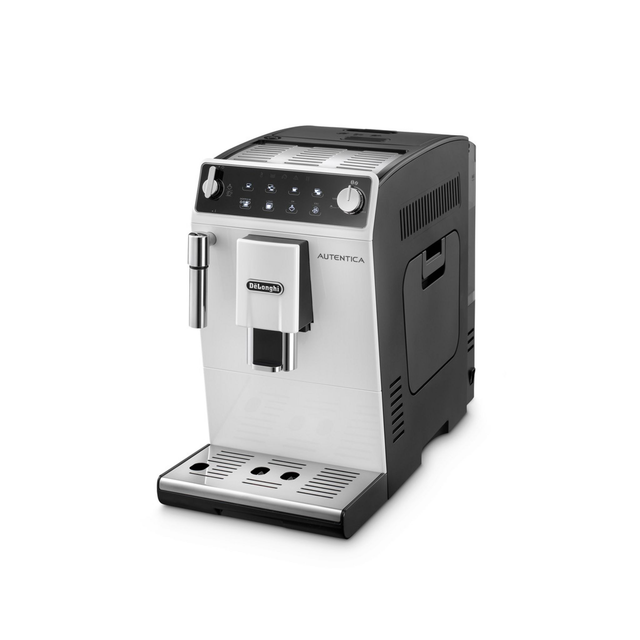 Voir la diapositive 2 : DELONGHI Machine à café expresso avec broyeur Autentica ETAM 29.513.WB - Blanc