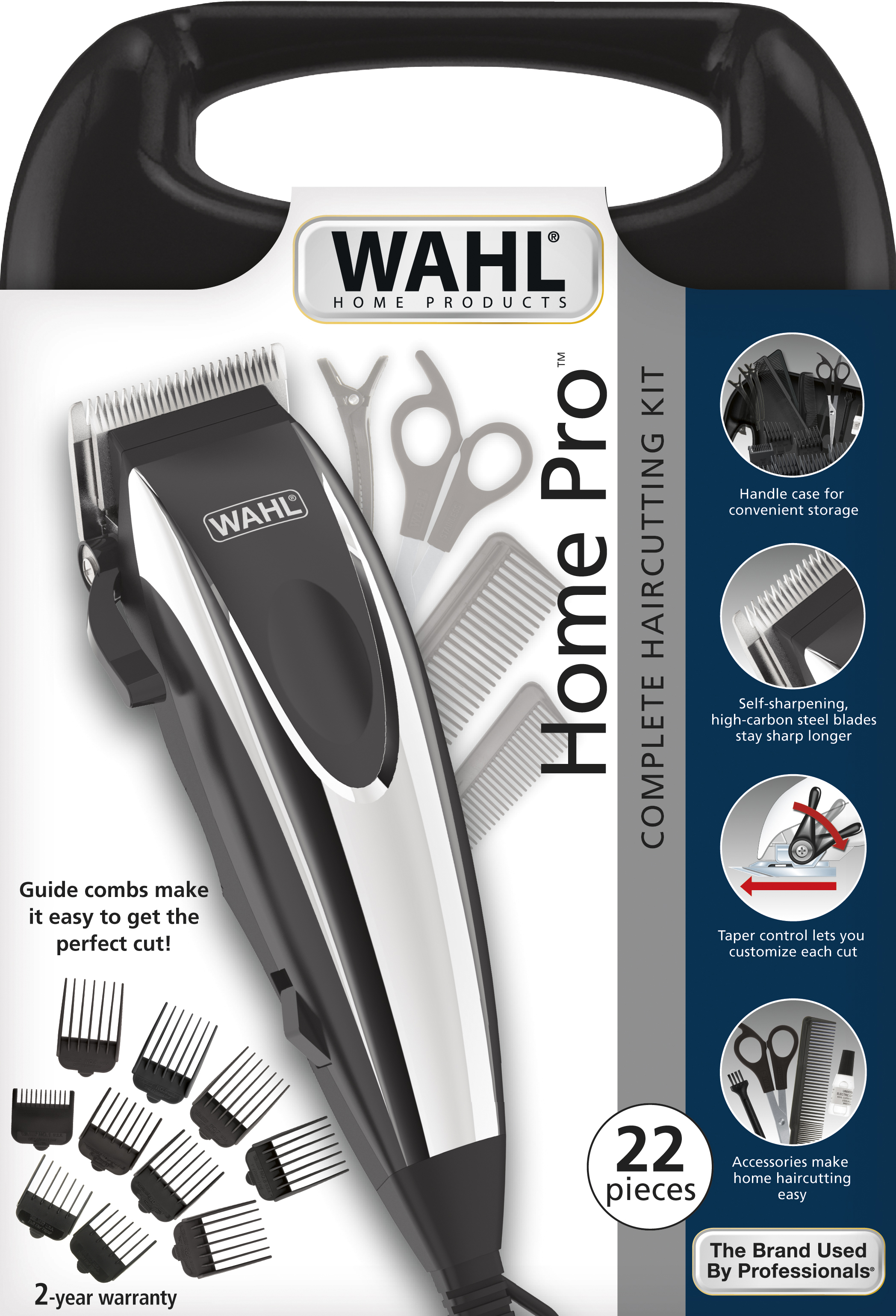 Voir la diapositive 2 : WAHL Tondeuse à cheveux HOME PRO 9243-2616 - Avec fil