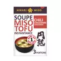 HIKARI Soupe miso tofu instantanée chili gingembre coriandre 59.4g