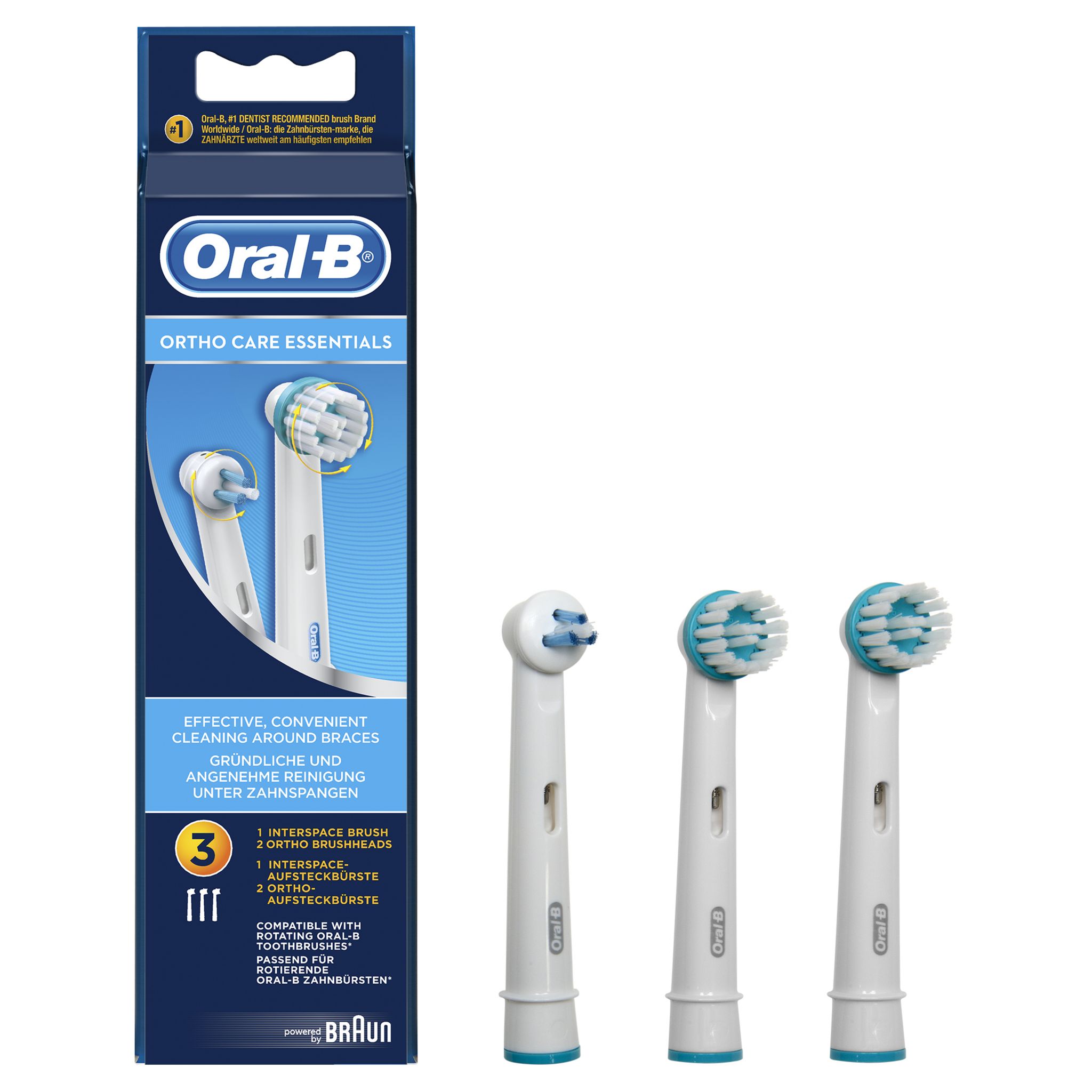 ORAL-B Brossette Dentaire Orthodontique Pas Cher - Auchan.fr