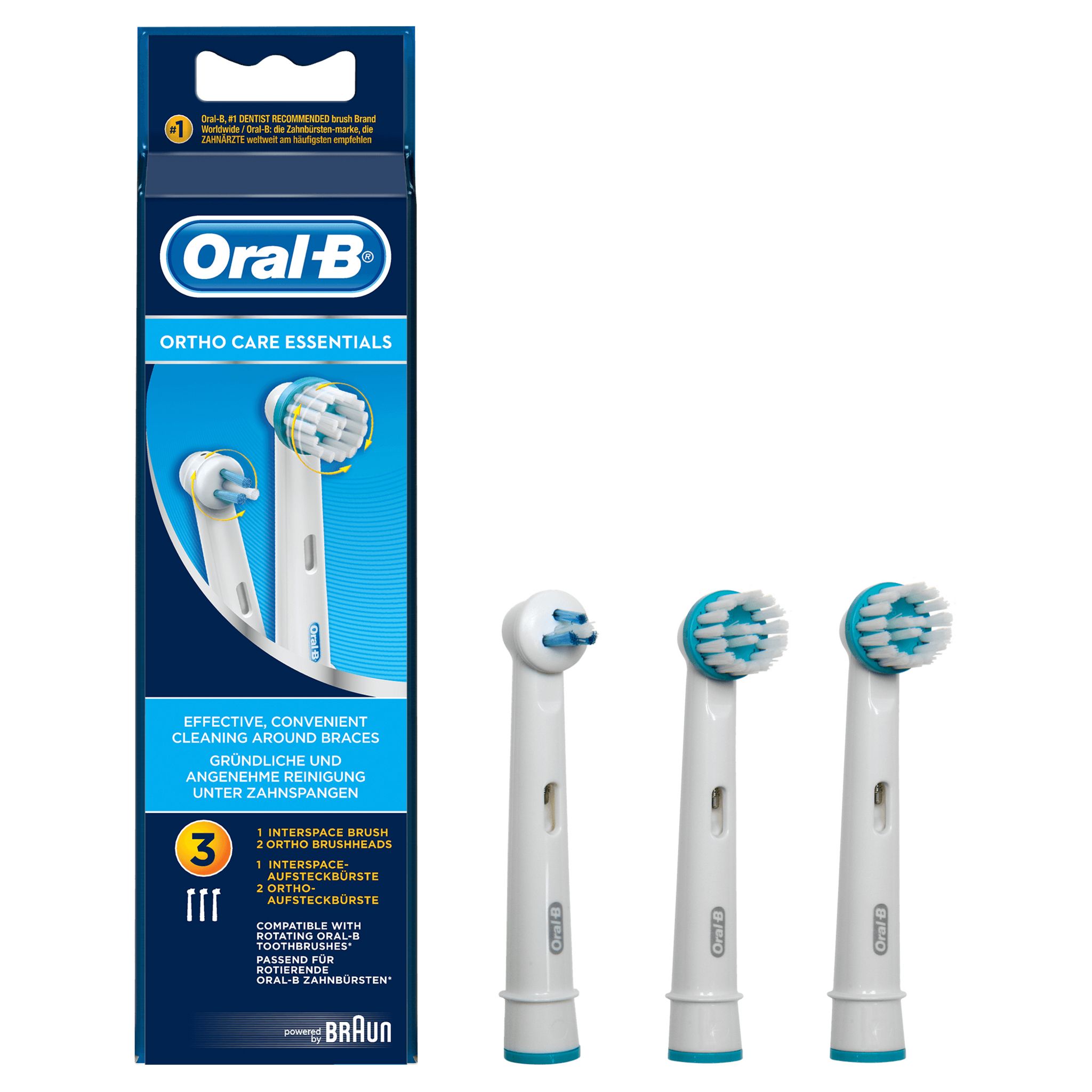 Voir la diapositive 4 : ORAL-B Brossette dentaire orthodontique