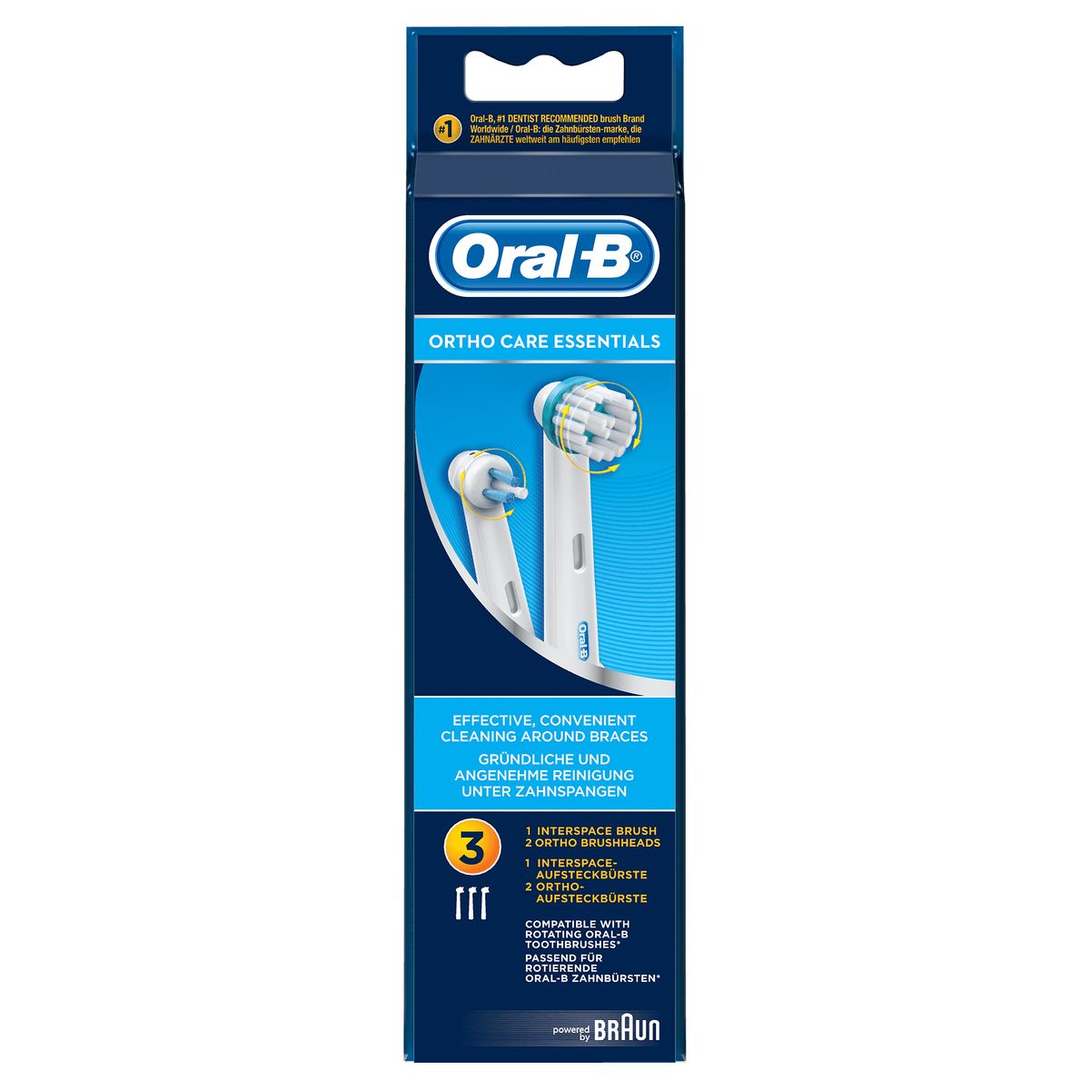ORAL-B Brossette dentaire orthodontique