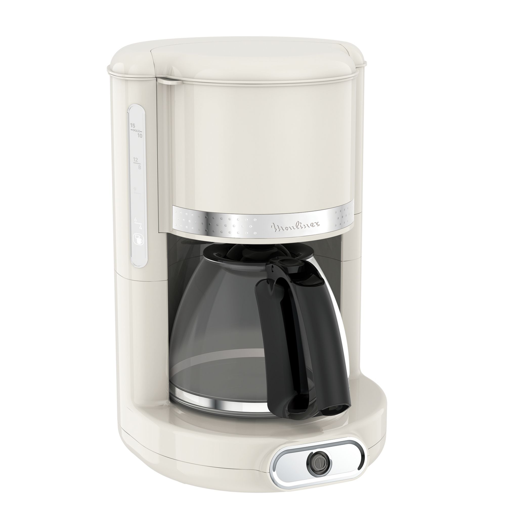 Voir la diapositive 6 : MOULINEX Cafetière à filtre FG381A10 - Ivoire