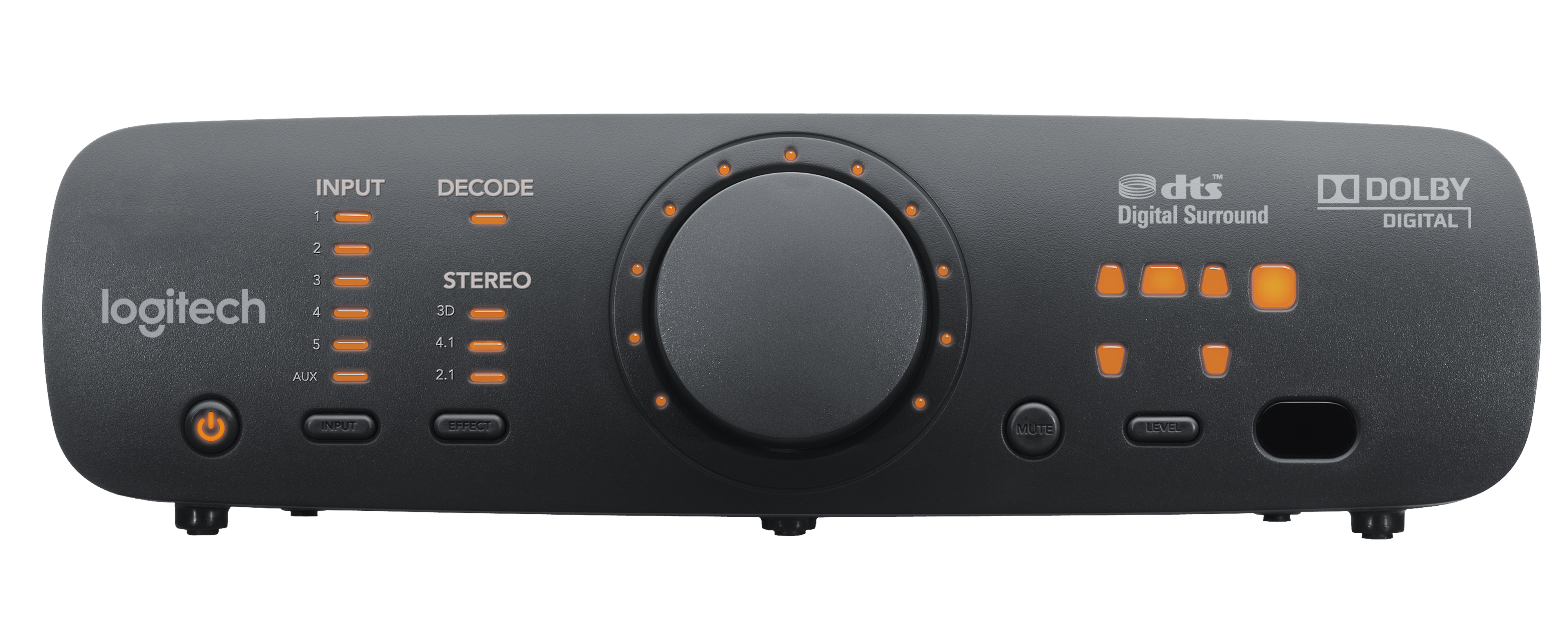 Voir la diapositive 6 : LOGITECH Enceinte Z906SURROUND avec fil Noir
