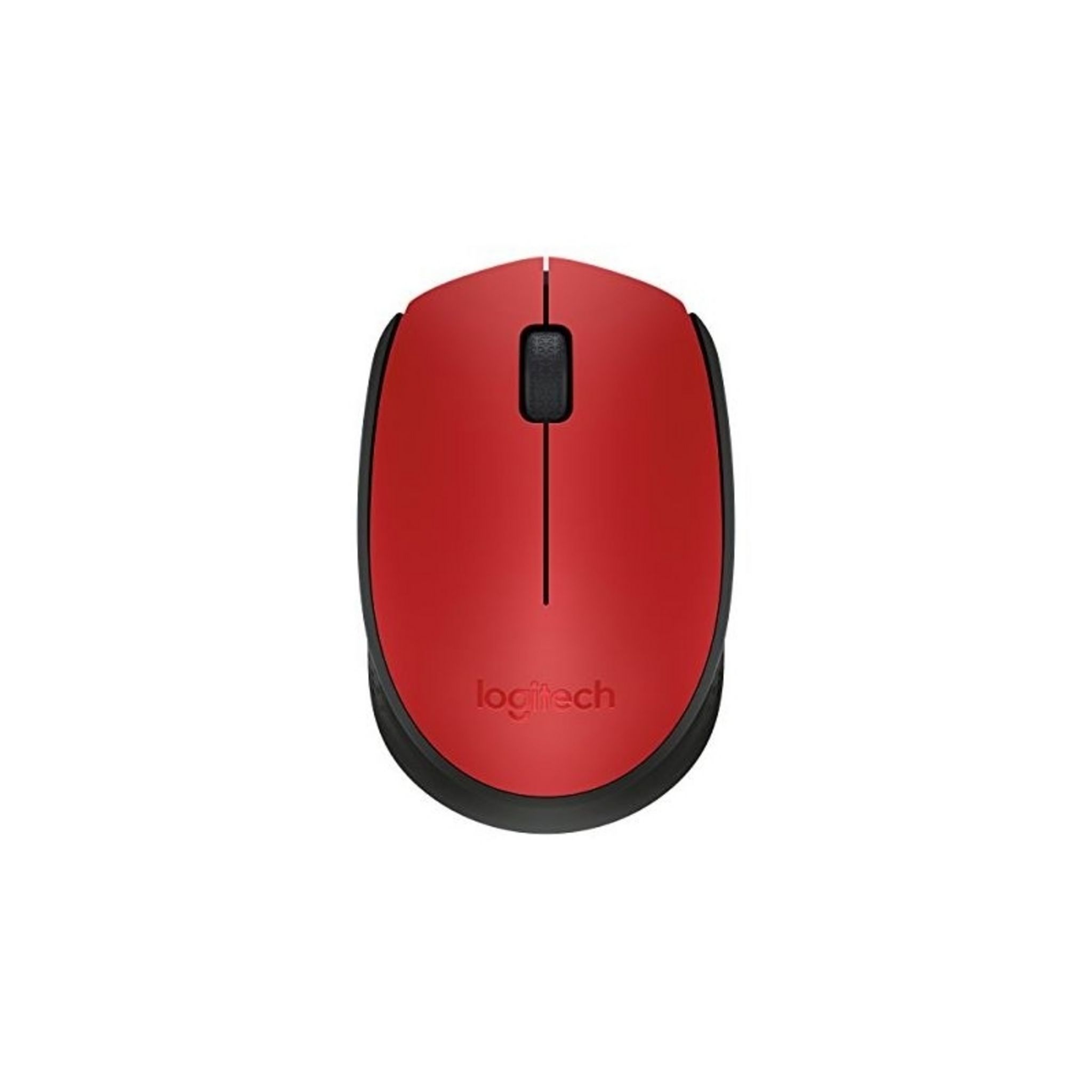 Voir la diapositive 2 : LOGITECH Souris sans fil M171 - Rouge