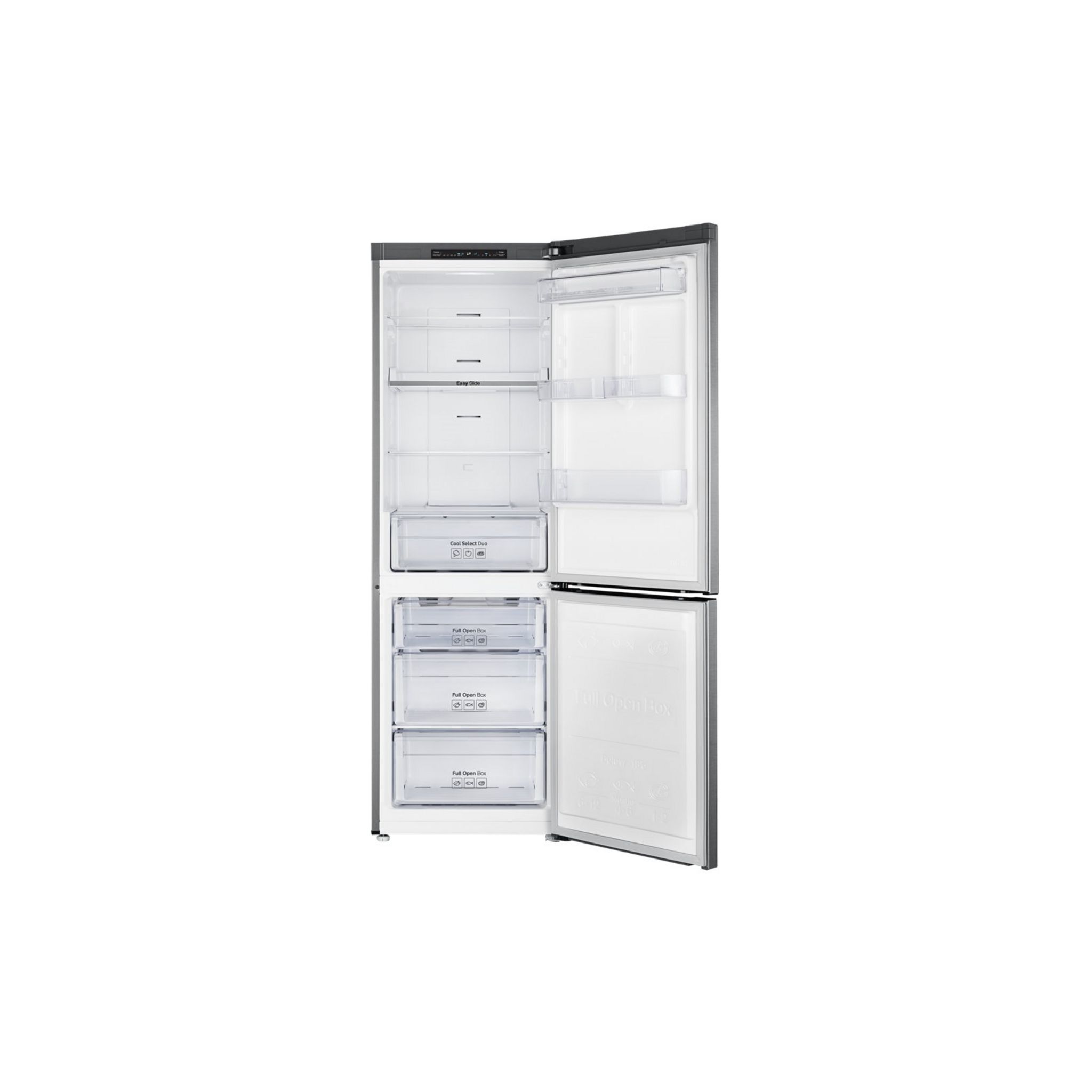 Voir la diapositive 2 : SAMSUNG Réfrigérateur combiné RB33N300NSA, 315 L, Froid ventilé No frost