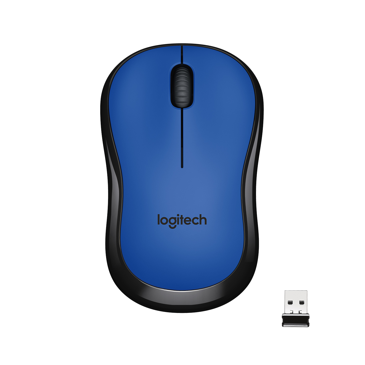 LOGITECH Souris Sans Fil M220 Silencieuse Bleue