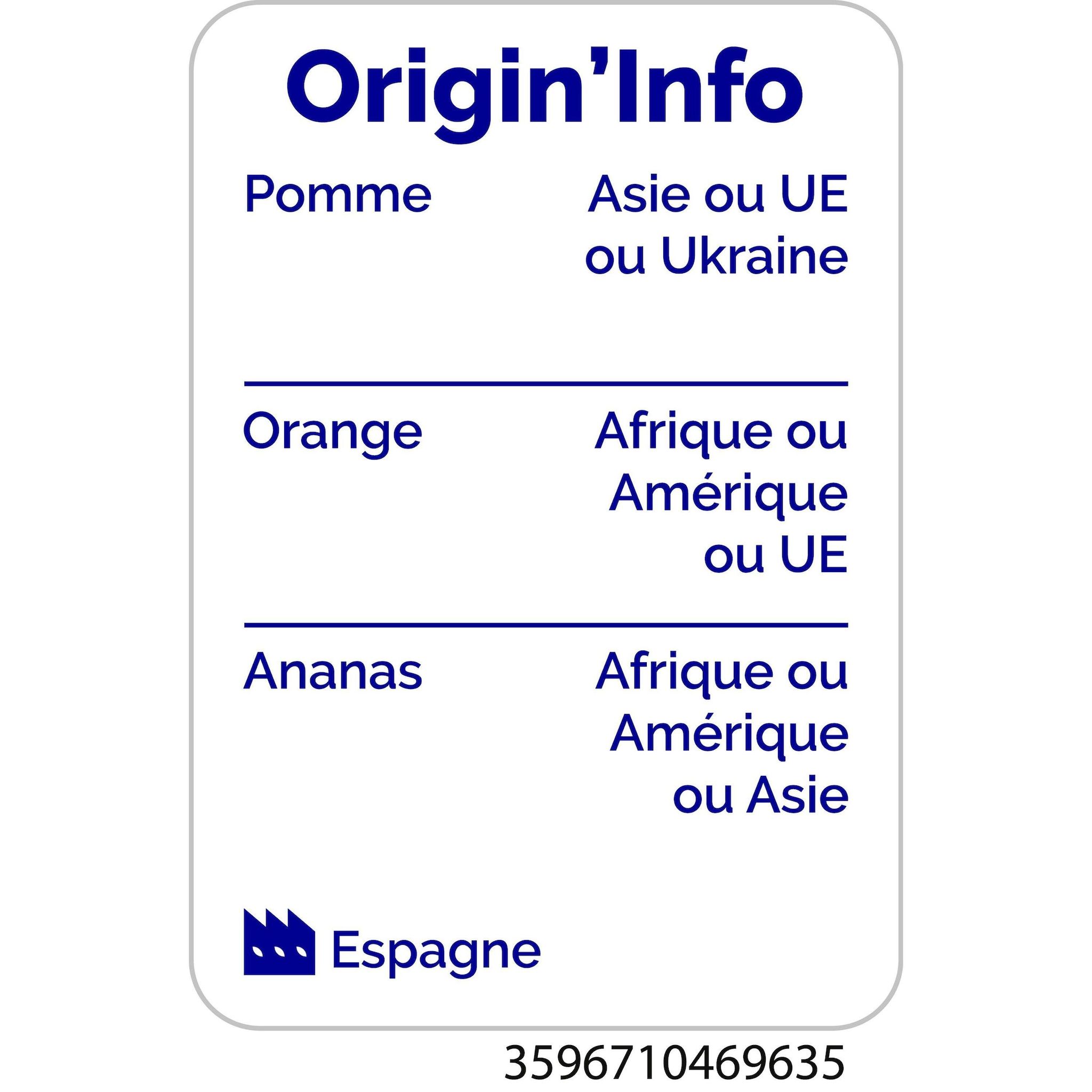 Voir la diapositive 3 : AUCHAN Jus multivitamines à base de concentré briquettes 6x20cl
