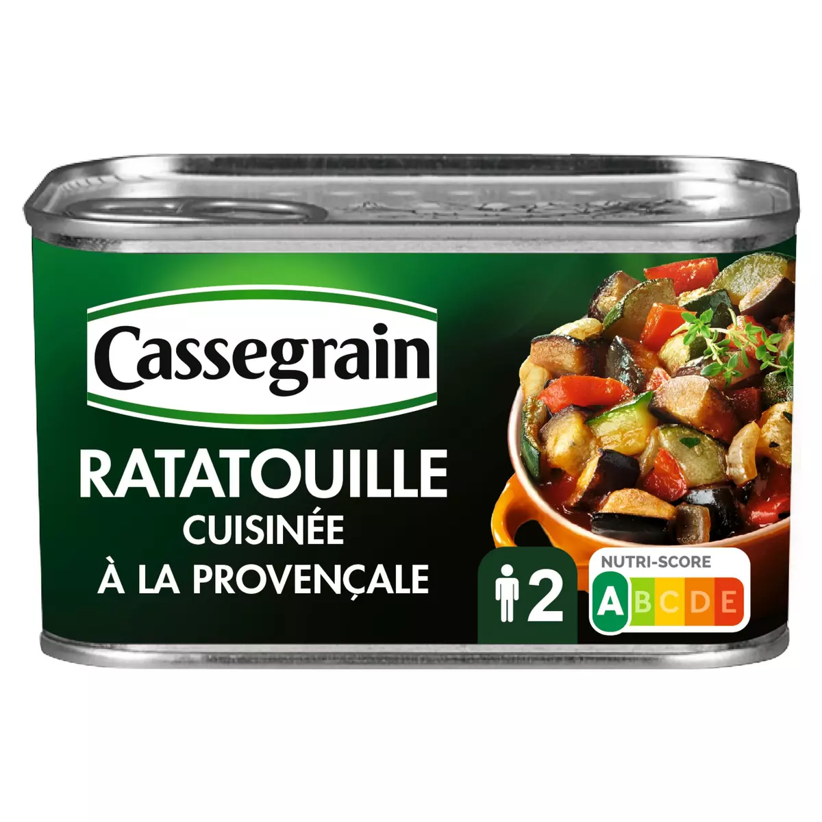 CASSEGRAIN Ratatouille cuisinée à la provençale 380g