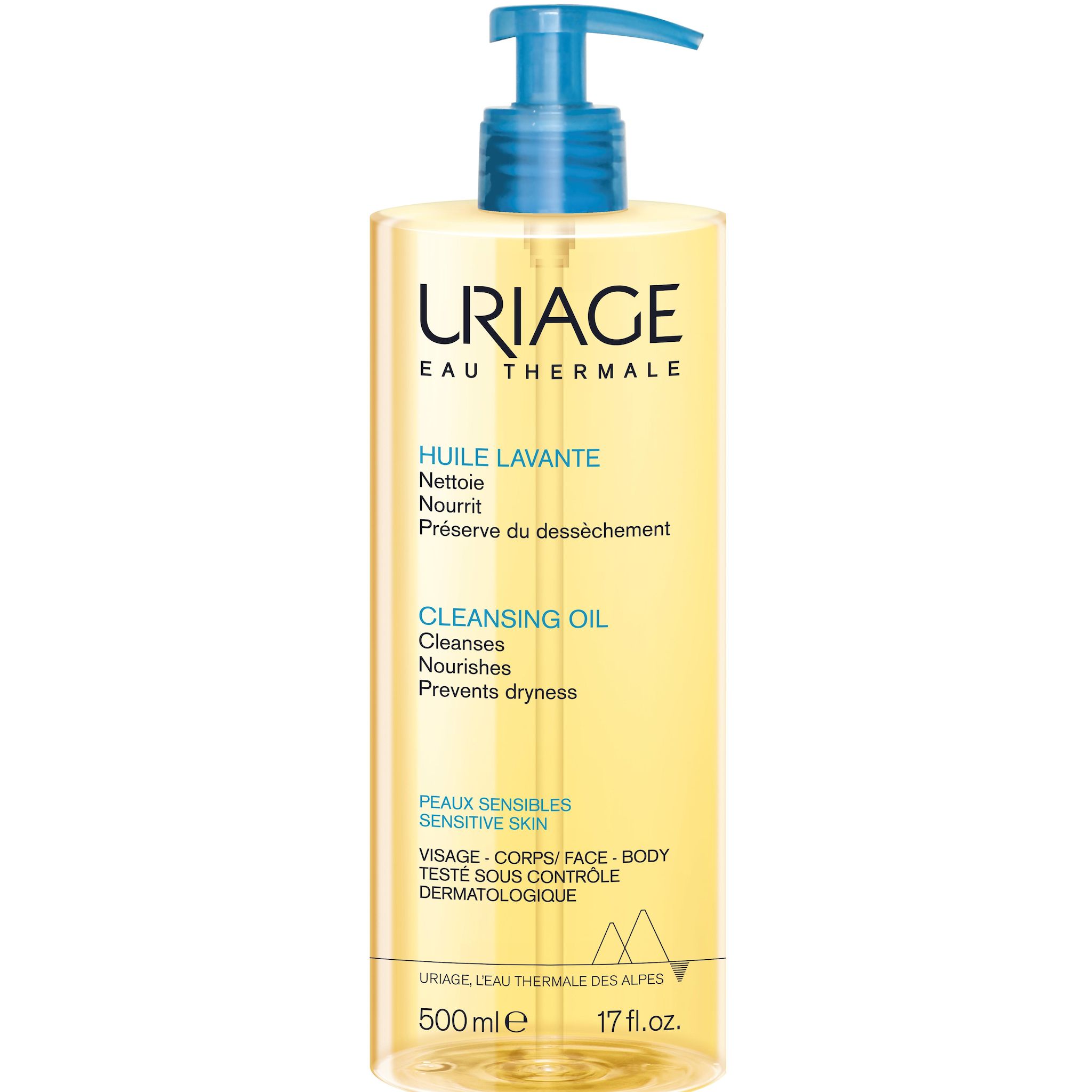 URIAGE Huile lavante pompe 500ml