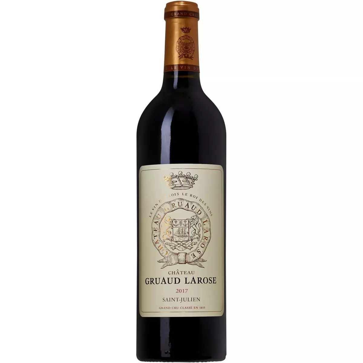 Vin rouge AOP Saint-Julien Château Gruaud Larose grand cru classé 2017 75cl