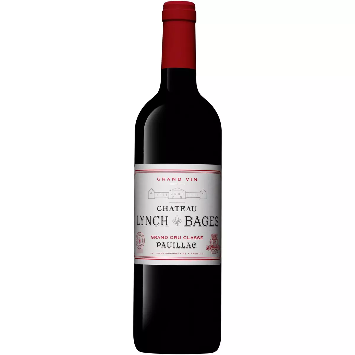 Vin rouge AOP Pauillac Château Lynch Bages grand cru classé 2017 75cl
