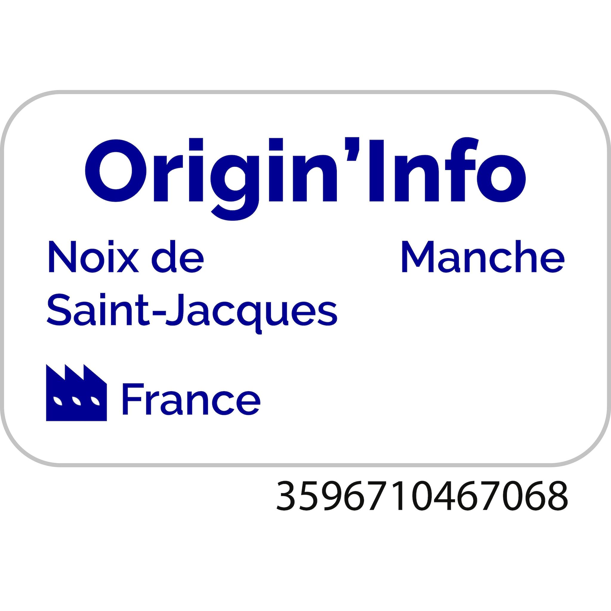 Voir la diapositive 3 : AUCHAN TERROIR Coquille Saint-Jacques de la Baie de Saint-Brieuc 2 pièces 200g